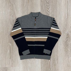 Mayoral Knit Zip Up Sweater